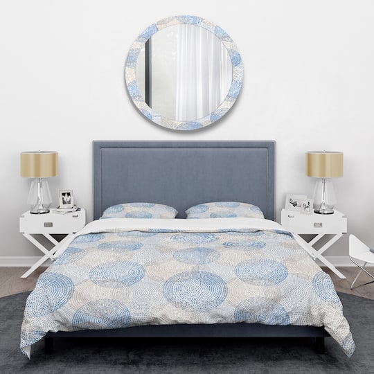 Designart 'Abstract Retro Design I' Mid-Century Duvet Cover Set